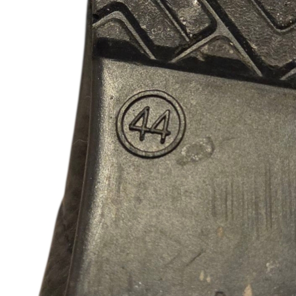 Dansko Black Embossed Pebble Leather Slide On Clog Shoes Medical Comfort Size 44 - Picture 3 of 8